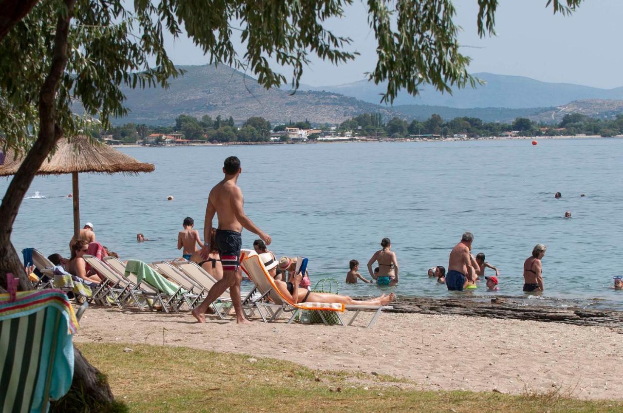 Kima: Relaxing Beach Home Next To Sparkling Waters Néa Mákri Exteriér fotografie